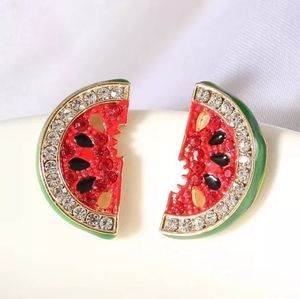 2 prs. Watermelon Earrings